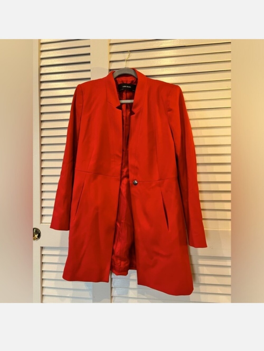 Zara Inverted Lapel Blazer